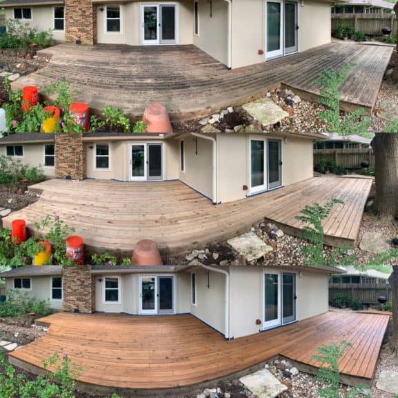 professional cedar deck restoration