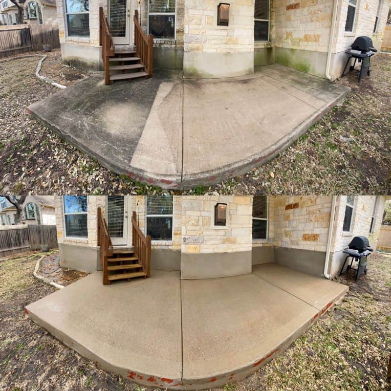 austin texas concrete cleaning