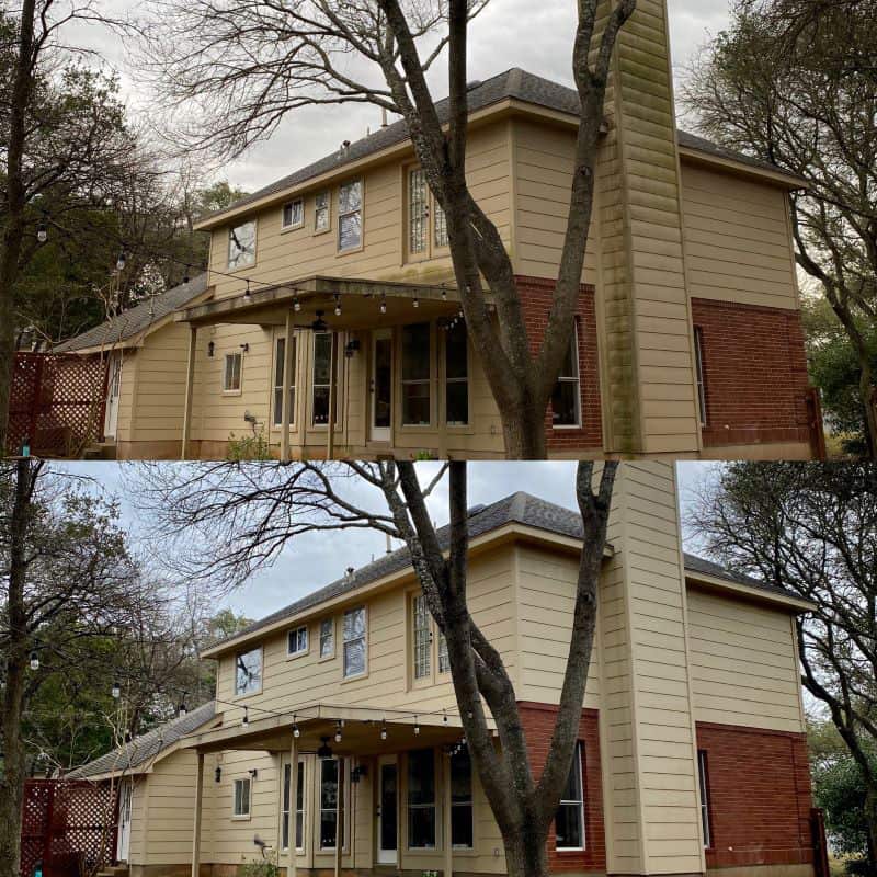 austin texas hardie board cleaning