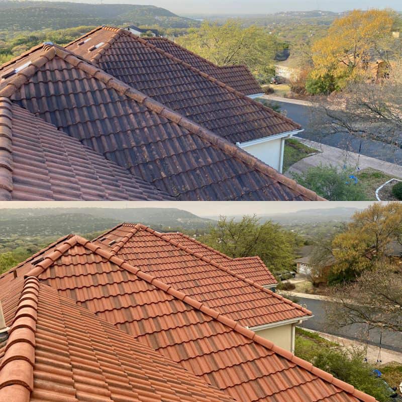 Roof Cleaning in Panorama Village TX